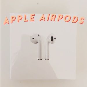 BRAND NEW Apple Air Pods! With the charging case